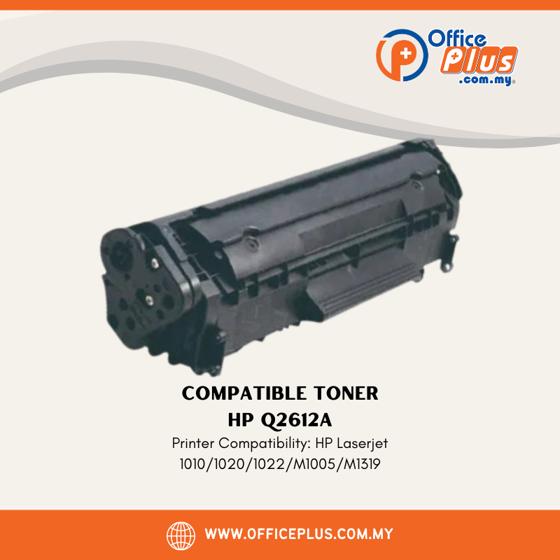 HP Q2612A Compatible Toner Cartridge - OfficePlus