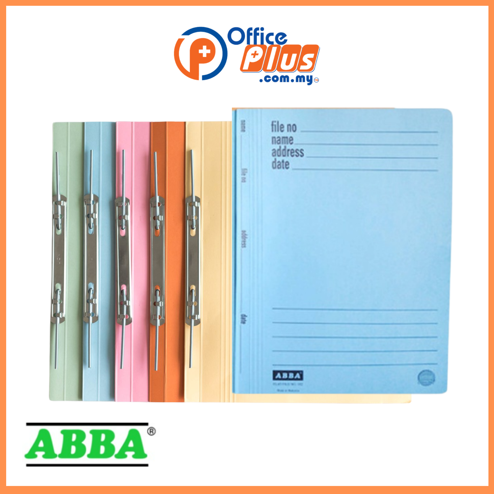 ABBA Flat File 102 Series (420gsm) - OfficePlus