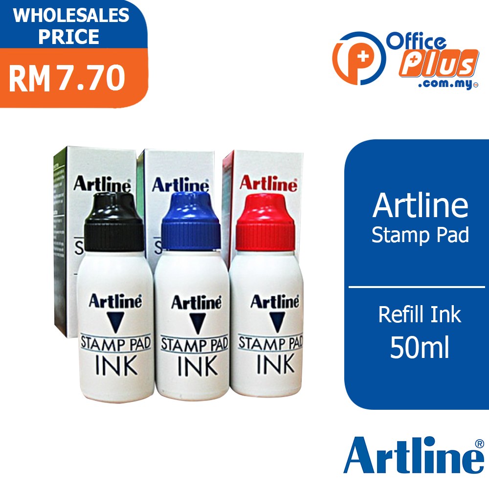 50CC Artline Stamp Pad Ink
