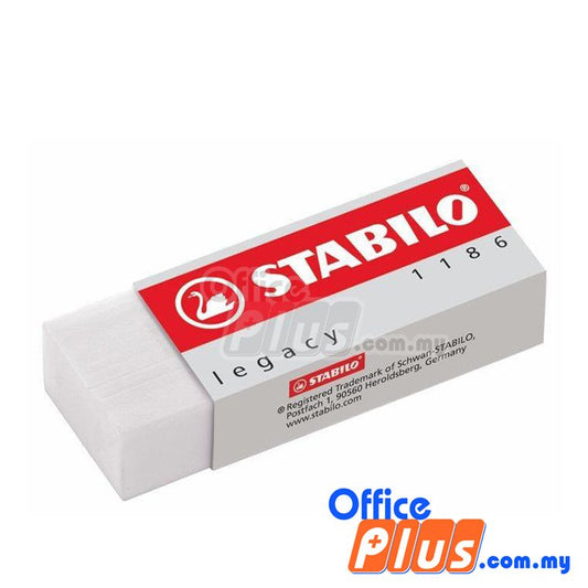 Stabilo Legacy Eraser (1186) - 2 pieces - OfficePlus