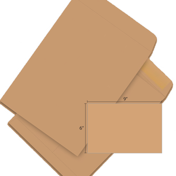 Butterfly Brown Envelope – 6″x 9″ 20’S/PACK - OfficePlus