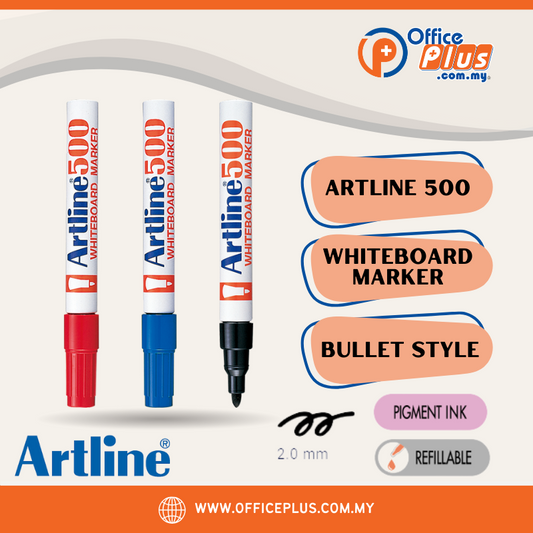 Artline 500 Whiteboard Marker EK-500A - OfficePlus