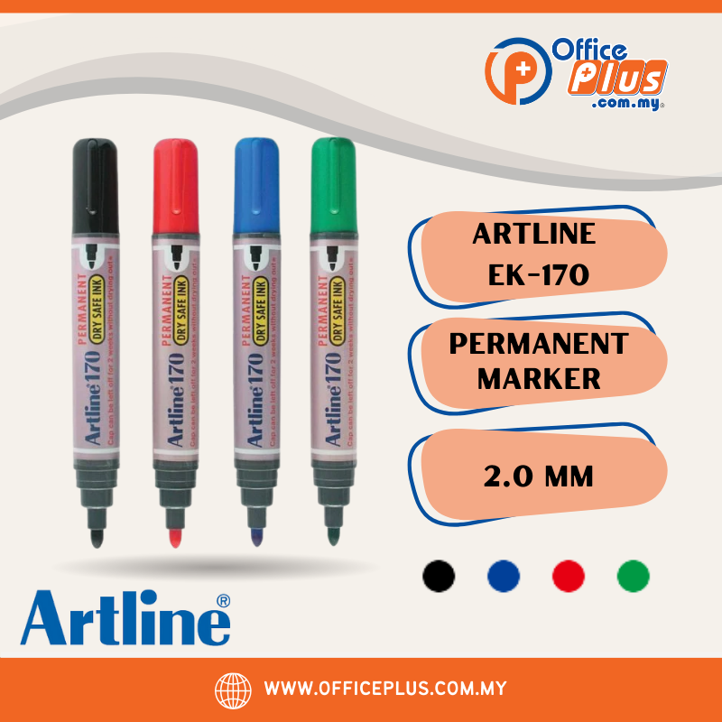 Artline Permanent Marker 170 - OfficePlus