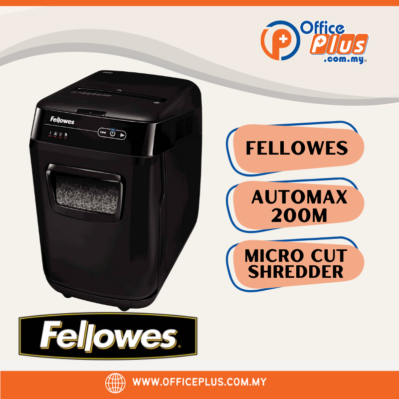 Fellowes AutoMax 200M Auto Feed Shredder - OfficePlus