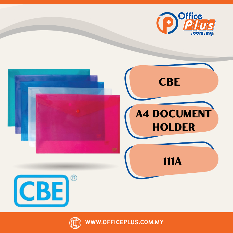 CBE A4 Document Holder A4 111A - OfficePlus