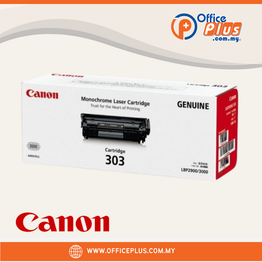 Canon Cartridge 303 Genuine Black Toner Cartridge - OfficePlus