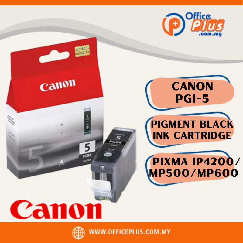 Canon Genuine Black Ink Cartridge PGI-5 (26ml) - OfficePlus