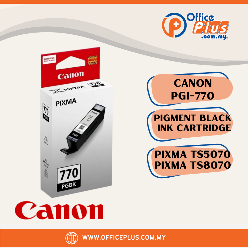Canon PGI-770/ PGI-770XL Ink Cartridge - OfficePlus