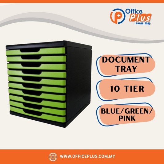 Document Tray 10 Tier - OfficePlus