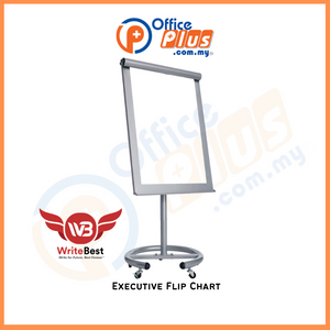 WriteBest Executive Flip Chart 100cm(H) x 72cm(W) - OfficePlus