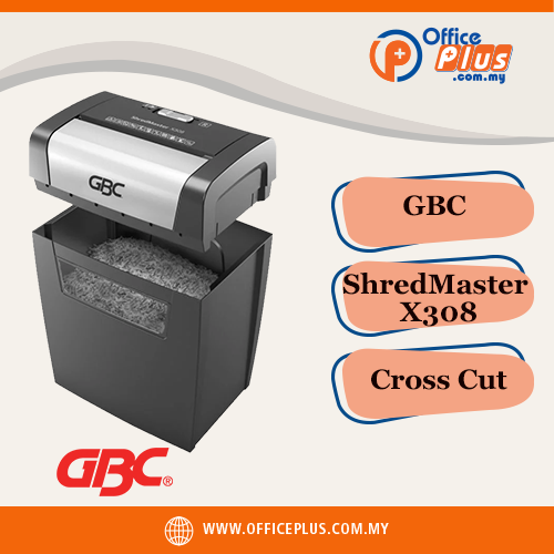 GBC ShredMaster X308 Cross Cut Shredder - OfficePlus