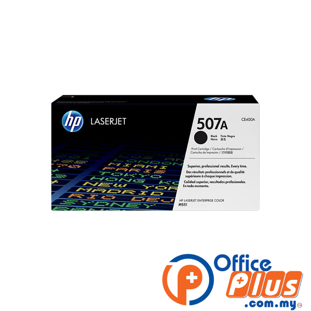 HP 507A Original LaserJet Toner Cartridge - OfficePlus