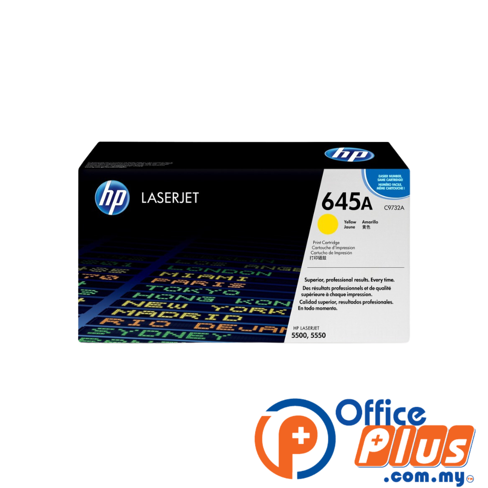 HP 645A Original LaserJet Toner Cartridge - OfficePlus
