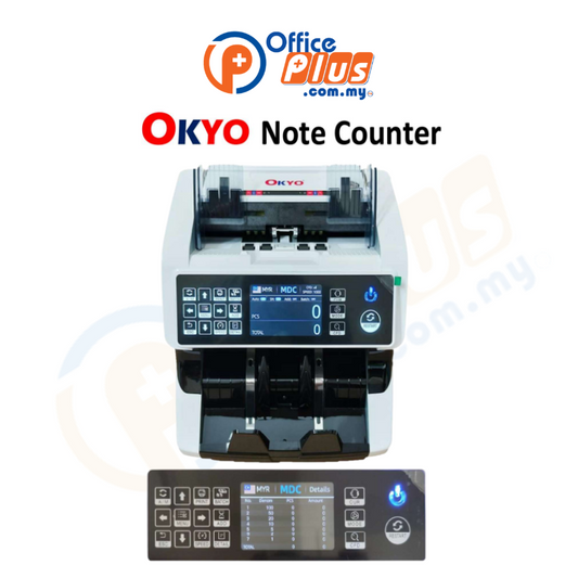 Note Counter Machine OKYO NC9200 - OfficePlus