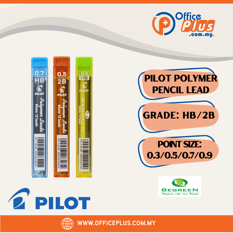 Pilot 2B Pencil Leads - OfficePlus
