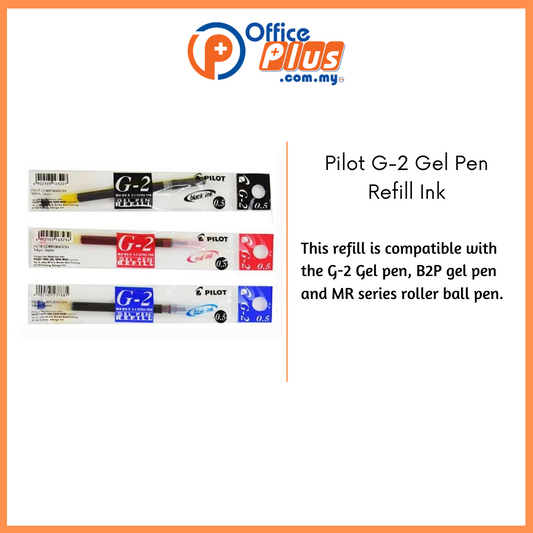 Pilot G-2 Gel Pen Refill Ink - OfficePlus