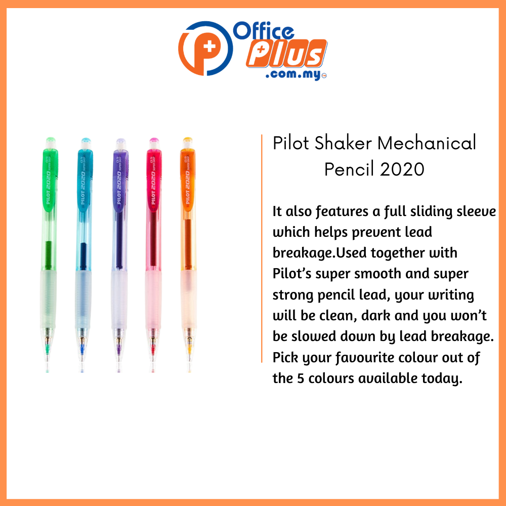 Pilot Shaker 2020 Mechanical Pencil 0.5mm/0.7mm - OfficePlus