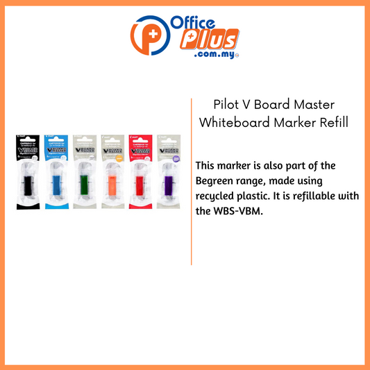 Pilot V Board Master Whiteboard Marker Refill (Medium Bullet) - OfficePlus