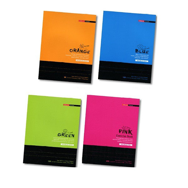 UNI F5 EXERCISE BOOK CARD COV.70GSM - 100PGS (SBL-1003) - OfficePlus