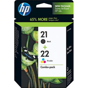 HP 21/22 Combo Pack Ink Cartridge - OfficePlus