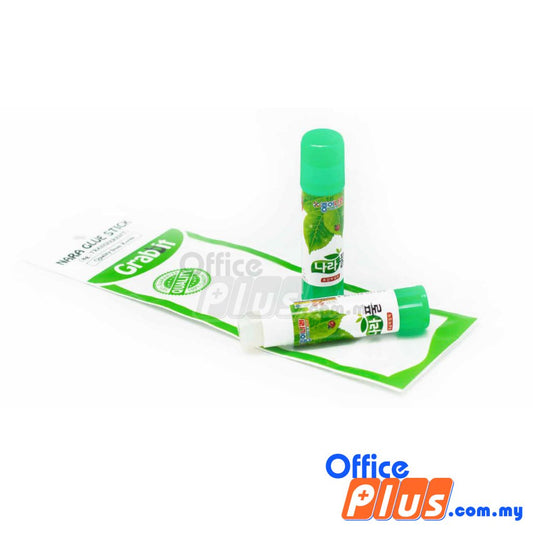 Grabbit NARA Transparent Glue Stick - OfficePlus