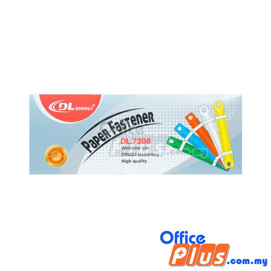 Ding Li Paper Fastener DL.7208 - 50 pieces/box - OfficePlus