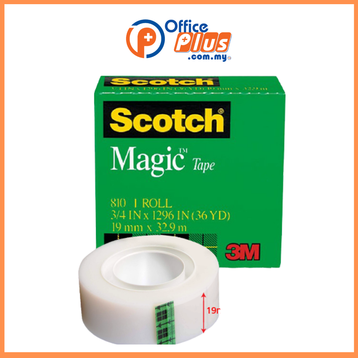 3M 810 Scotch Magic Tape - OfficePlus
