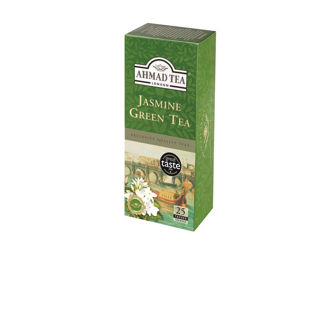 Ahmad Tea Jasmine Romance Green Tea - 25 teabags. - OfficePlus