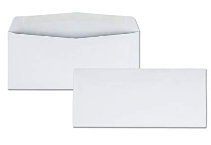 Butterfly White Envelope – 4.5″ x 9.5″ Non Window Peal & Seal - 500’s/Box - OfficePlus