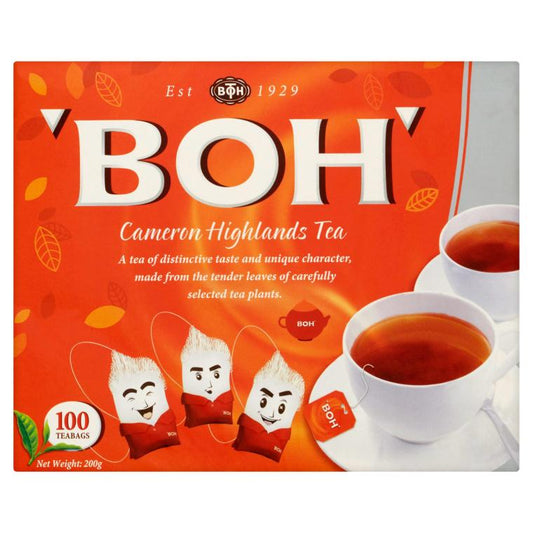 BOH Cameron Highlands Tea (200g x 100 Teabags) - OfficePlus