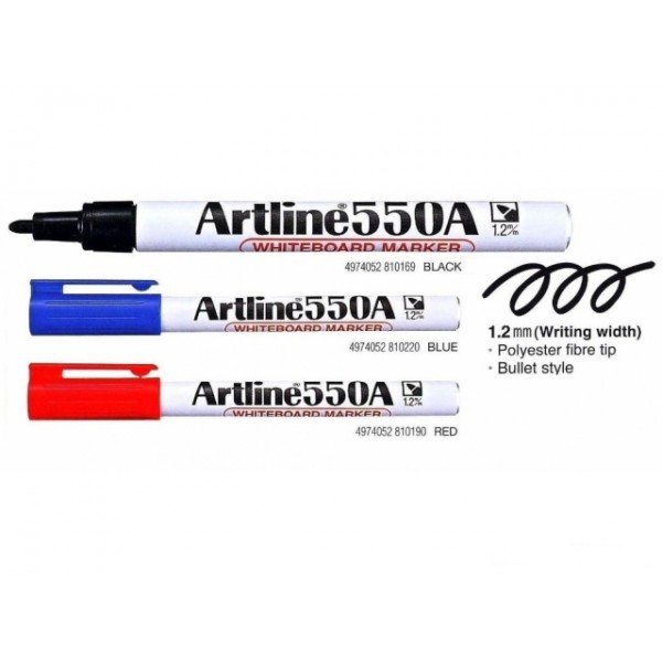 Artline Whiteboard Marker 550 (RM 2.80 - RM 2.90/pc) - OfficePlus