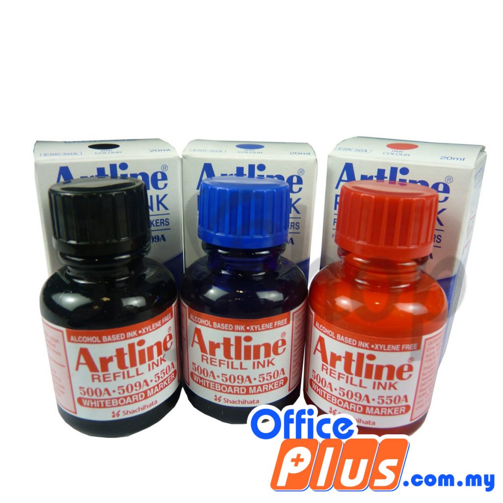 Artline Whiteboard Marker Pen Refill Ink ESK50 - 20ml - OfficePlus