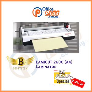Biosystem Lamicut 260C (A4) Laminator - OfficePlus