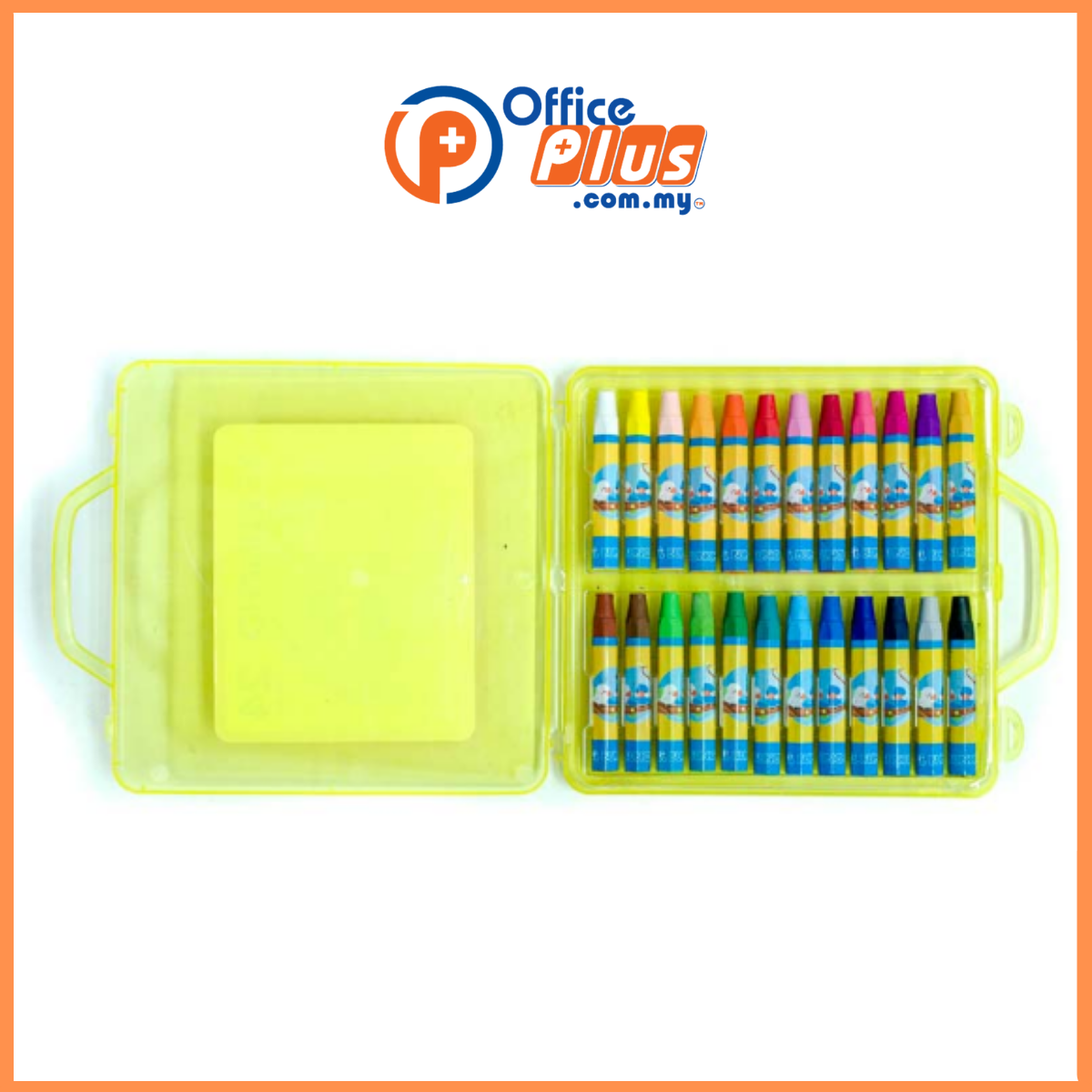 Buncho Gabang Oil Pastel 24 Colors - OfficePlus