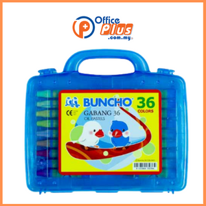 Buncho Gabang Oil Pastel 36 Colors - OfficePlus