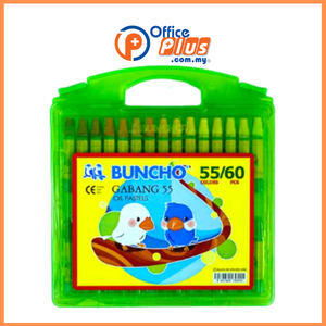 Buncho Gabang Oil Pastel 55 Colors - OfficePlus
