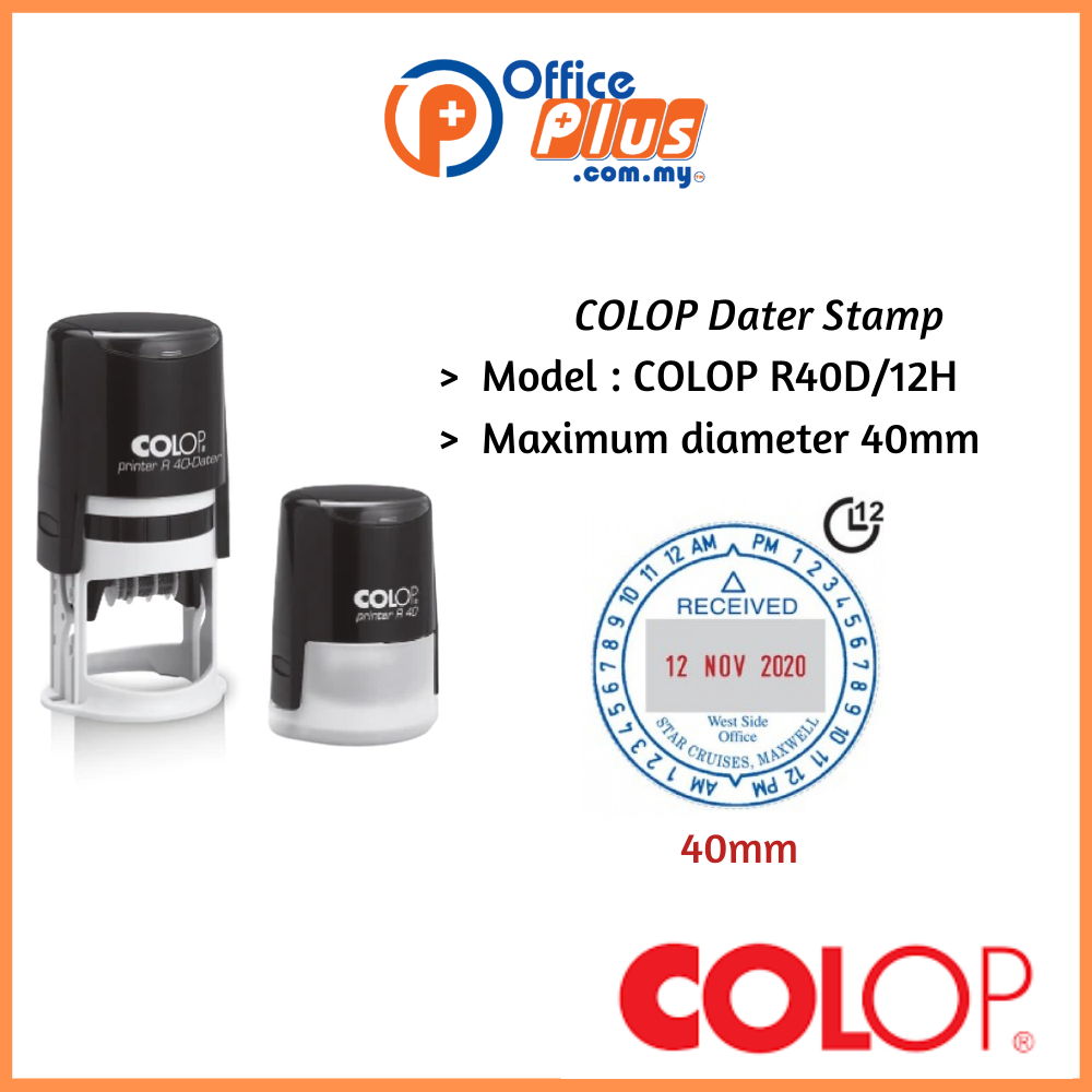 COLOP Dater Stamp - OfficePlus