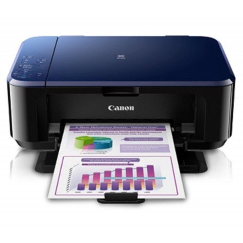 Canon PIXMA E560 - A4 3-in-1 Print Scan Copy Wireless Inkjet Printer - OfficePlus