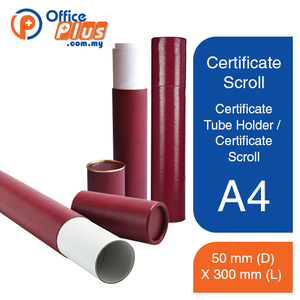 Certificate Tube Holder / Certificate Scroll - OfficePlus