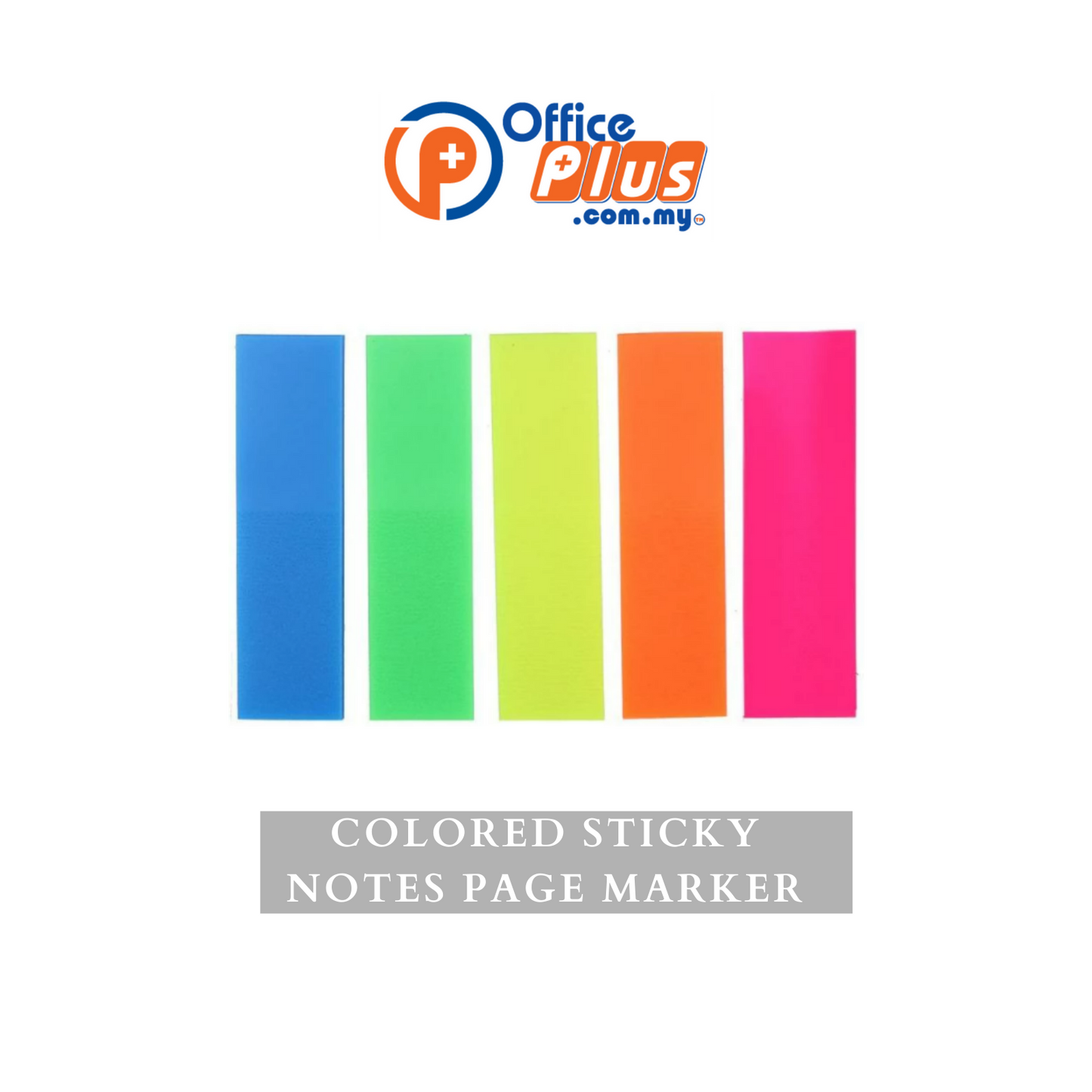 Colored Sticky Notes Page Marker - OfficePlus