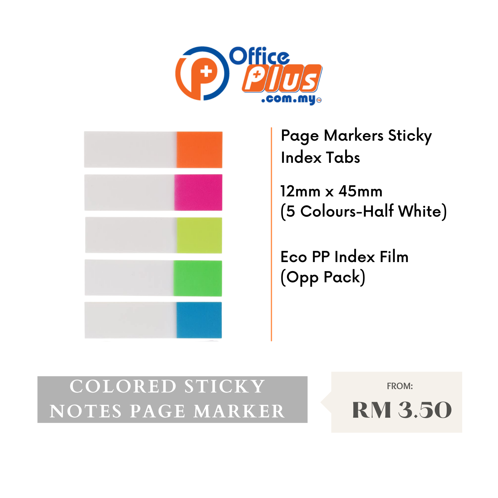 Sticky Note Tabs - OfficePlus