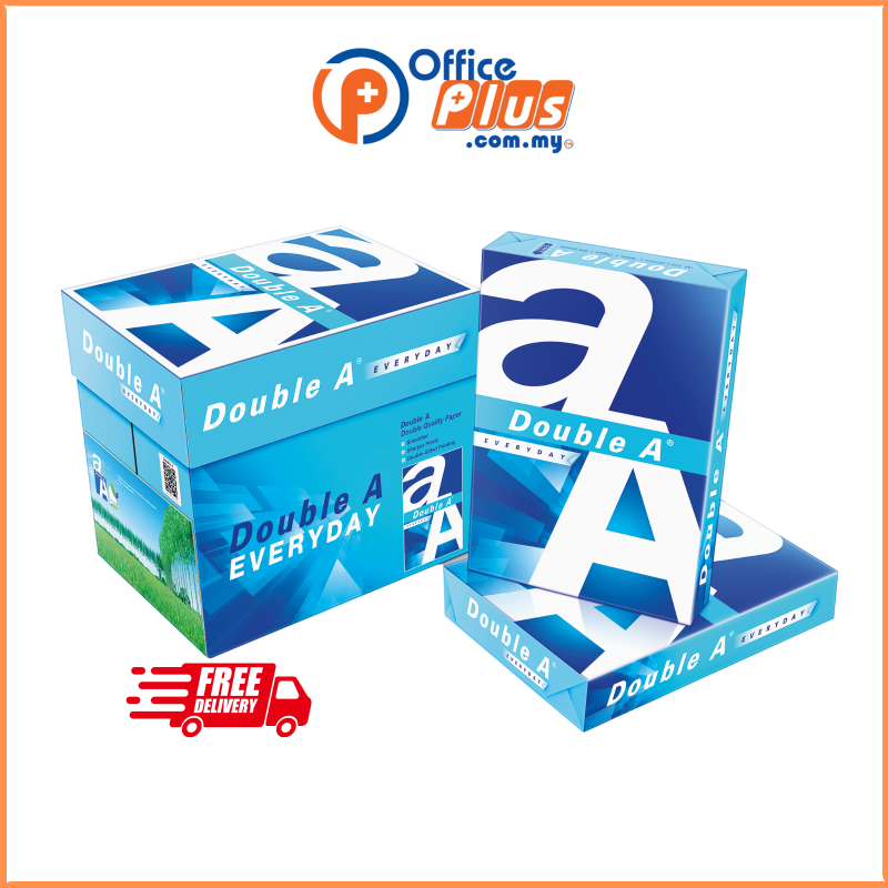 Double A A4 Copier Paper Everyday 70gsm (500 Sheets) - OfficePlus