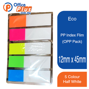 Eco PP Index Film (Half White) - OfficePlus