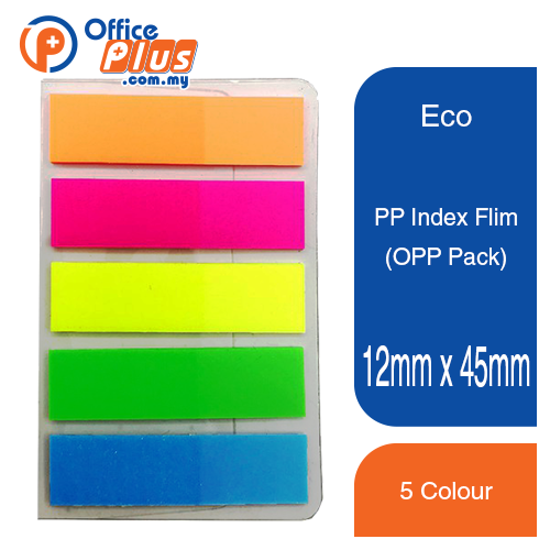 Eco PP Index Film (Full Color) - OfficePlus