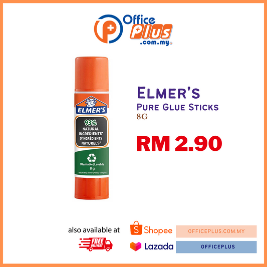 Elmer's Pure Glue Stick 8G - OfficePlus
