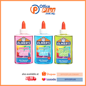 Elmer's Washable Color Glue 5oz (147ml) (Transparent) - OfficePlus