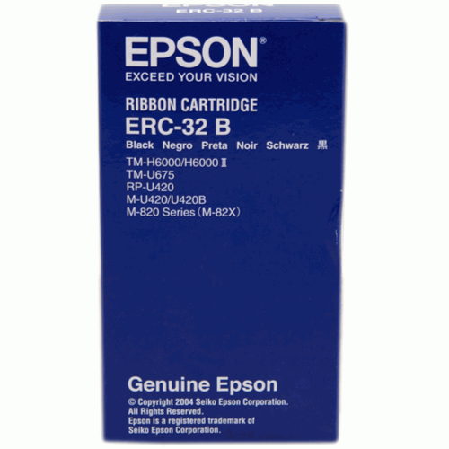 Epson ERC 32 Ribbon - Black (Item No: EPS ERC 32) - OfficePlus