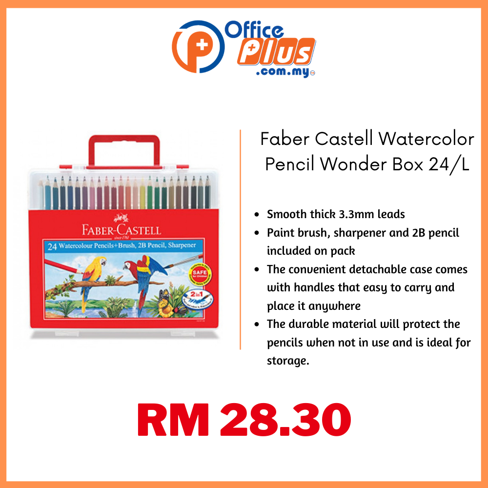 Faber-Castell Watercolour Pencils Wonder Box - OfficePlus