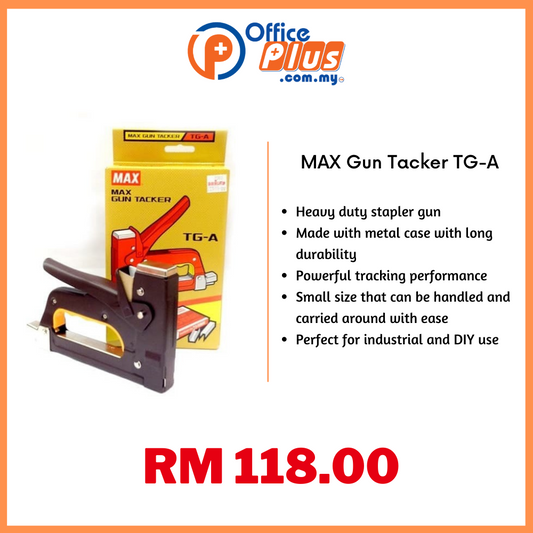 MAX Gun Tacker TG-A - OfficePlus