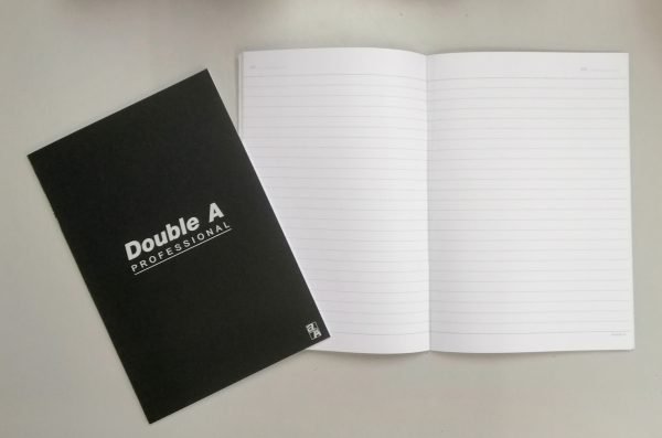 Double A Card Cover Singleline Note Book (160mm x 235mm) - OfficePlus